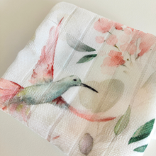 Carica l'immagine nel visualizzatore di Gallery, MINI MUSSOLE IN BAMBOO 100%  - DUO PACK - 50x50 - COLIBRì