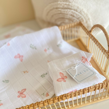 Load image into Gallery viewer, 100% BAMBOO MUSLIN - 100x100 - BUTTERFLIES