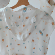 Carica l'immagine nel visualizzatore di Gallery, SET MARE - PONCHO, CUFFIETTA & SCIARPINA - 100% BAMBOO - APINE