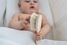 Carica l'immagine nel visualizzatore di Gallery, SET LENZUOLA CULLA E CARROZZINA - MUSSOLA BIO - BIANCO LATTE