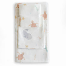 Carica l'immagine nel visualizzatore di Gallery, SET LENZUOLA CULLA E CARROZZINA - MARE DI COCCOLE