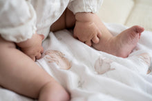 Carica l'immagine nel visualizzatore di Gallery, MINI MUSSOLE IN BAMBOO 100%  - DUO PACK - 50x50 - CONIGLIETTI