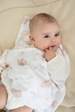 Carica l'immagine nel visualizzatore di Gallery, MUSSOLA IN BAMBOO 100% - 100x100 - CONIGLIETTI