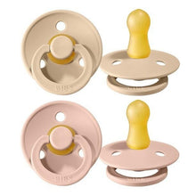 Carica l'immagine nel visualizzatore di Gallery, CIUCCI BIBS - SET DI 2 CIUCCI - VANIGLIA e ROSA CIPRIA