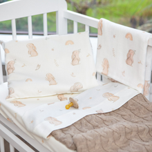 Carica l'immagine nel visualizzatore di Gallery, SET LENZUOLA LETTINO 120x60 - CONIGLIETTI