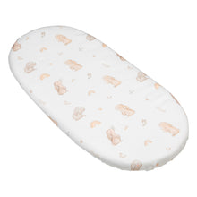 Carica l'immagine nel visualizzatore di Gallery, LENZUOLO CON ANGOLI PER CULLA E CARROZZINA - CONIGLIETTI