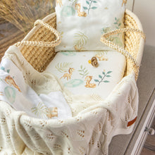 Carica l'immagine nel visualizzatore di Gallery, SET LENZUOLA CULLA E CARROZZINA - CUCCIOLI DELLA SAVANA