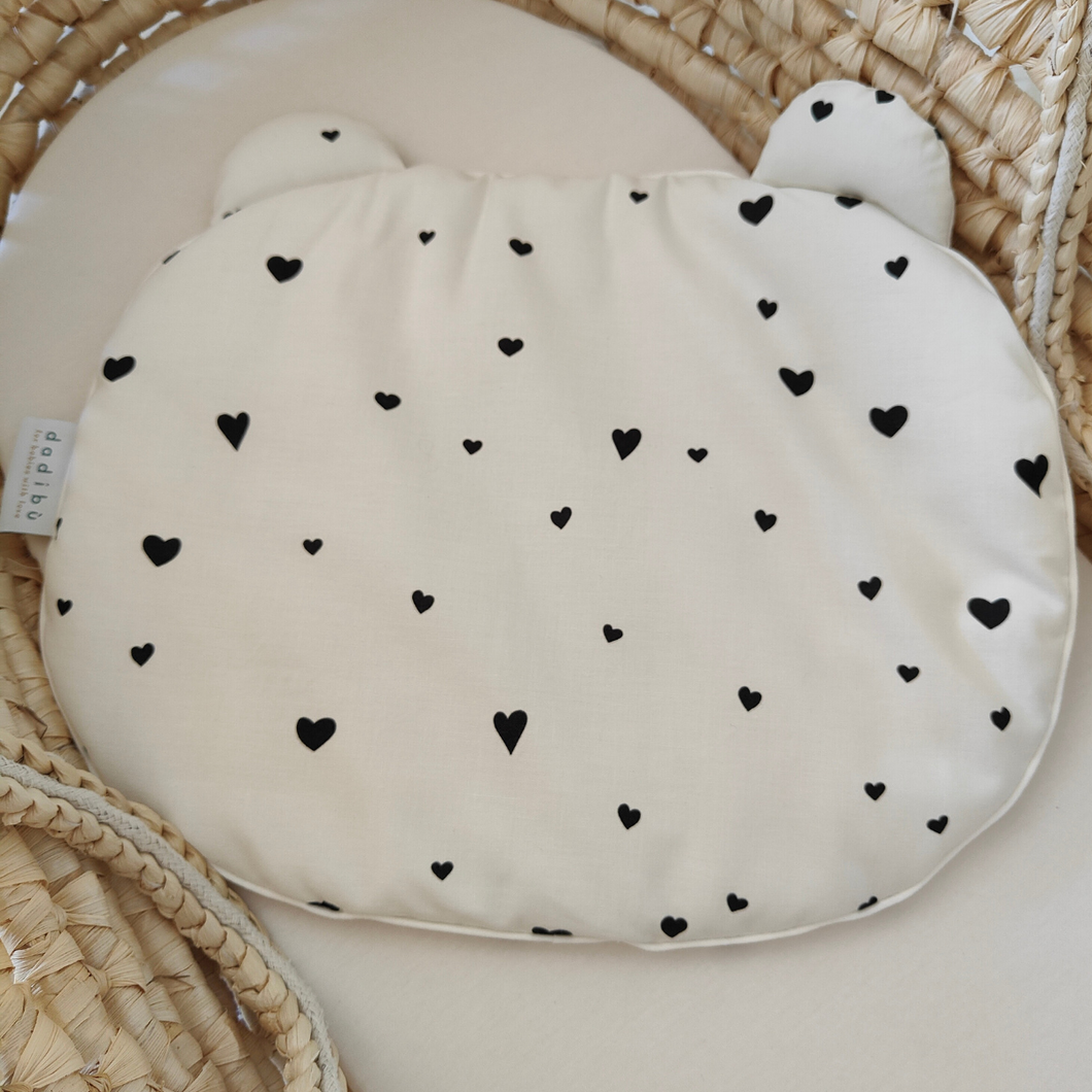 PILLOW WITH EARS - HEARTS