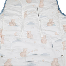 Load image into Gallery viewer, SLEEPING BAG FOR EGG - BEIGE &amp; TEDDY BEARS
