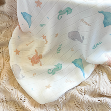 Load image into Gallery viewer, 100% BAMBOO MUSLIN - 100x100 - SEA OF CUDDLES
