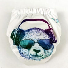 Load image into Gallery viewer, WASHABLE DIAPER - ONE SIZE - AIO- PUL/BIOCOTTON - DJ PANDA 
