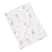 Load image into Gallery viewer, 100% BAMBOO MUSLIN - 75x100 - BUNNIES
